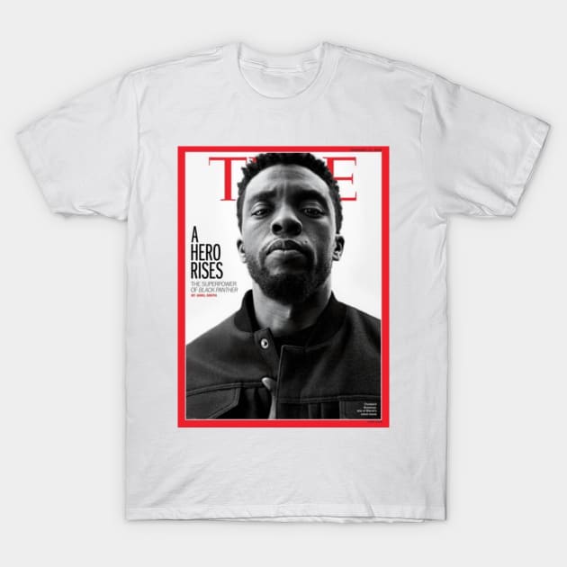 Chadwick Boseman, Wakanda forever T-Shirt by AbromsonStore